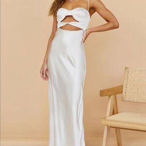 Brand new Champagne colored dress.